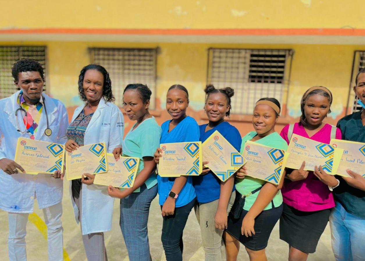 Healthcare Training Graduates